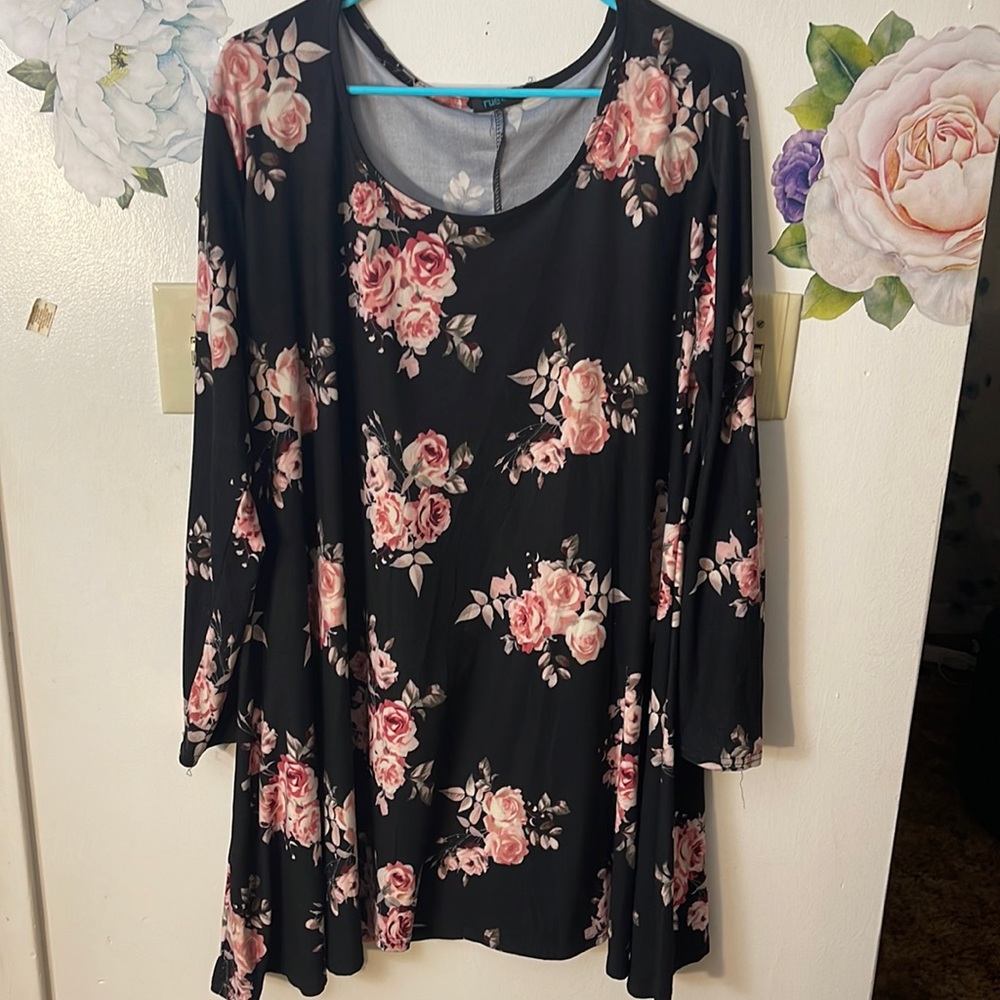 Long sleeve cocktail dress